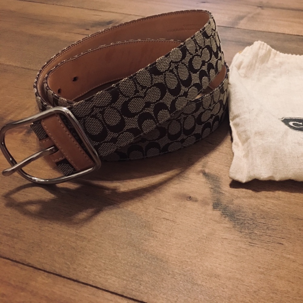 Coach belt